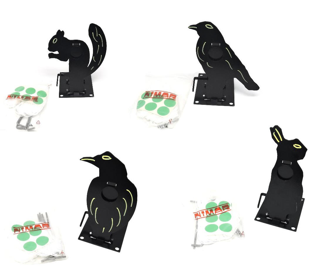 Bersaglio Rotante Reset Bersagli Per Carabina Ad Aria Compressa - Rotanti, Reset Automatico Bersaglio Rotante Aria Compressa