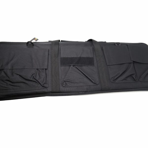 Royal JS Tactical - Fodero nero per carabina con tasche (88 cm)