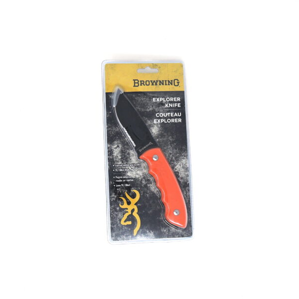 Coltello Browning - Explorer knife (Impugnatura arancione)