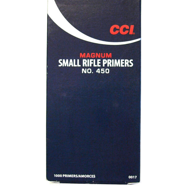 CCI Small Rifle Magnum no. 450 - 1000 pz