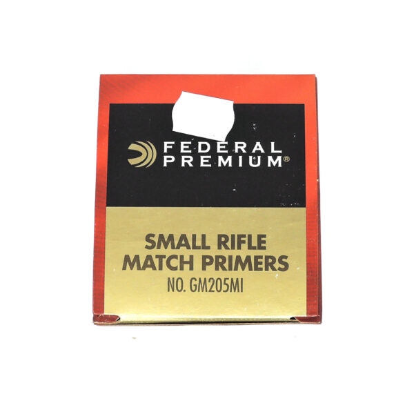 Federal Premium Small Rifle Match No. GM205MI - 1000 pz