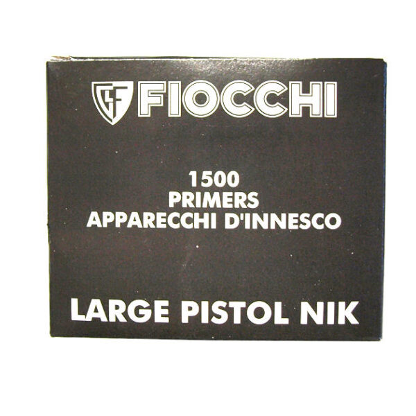 Fiocchi Large Pistol nichelati - 1500 pz