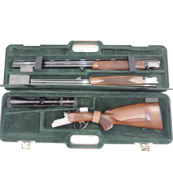 Fucile Combinato A. Zoli Corona - Cal. 20 Mag / 7x65R con canna di ricambio Cal. 20/76