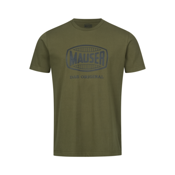 Mauser Herren T-Shirt 23 (Dark Olive - Uomo)