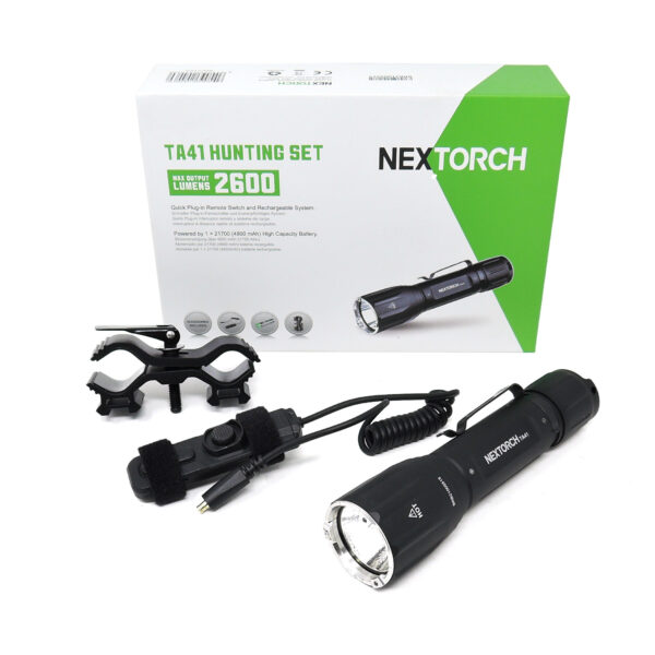 NexTorch TA41 Hunting Set (2600 lumen)