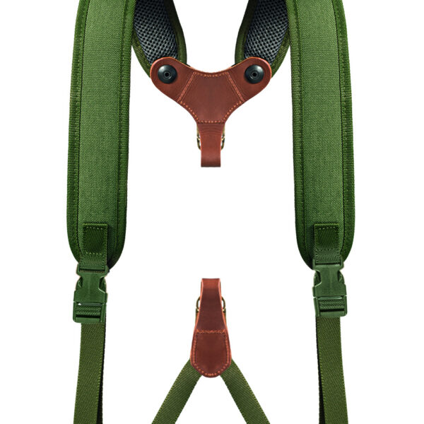 Riserva - Tracolla doppia in Cordura Naturelle (Verde - R2034)