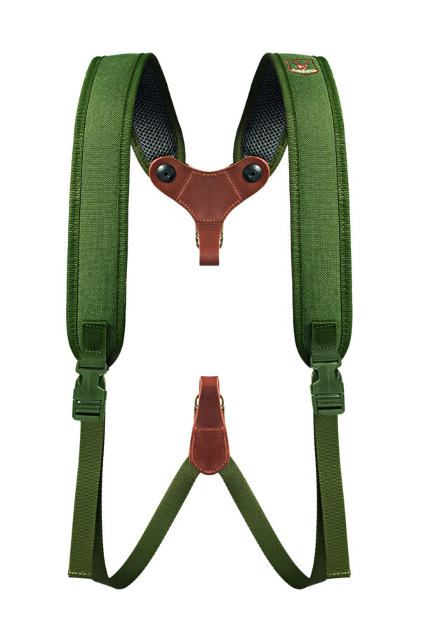 Riserva - Tracolla doppia in Cordura Naturelle (Verde - R2034)