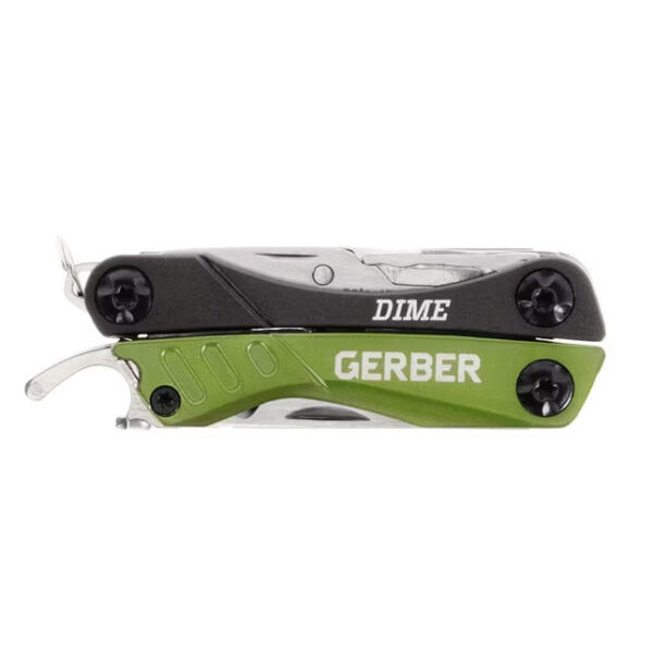 Gurber Dime Multi-Tool - Strumento Multifunzione (Verde)