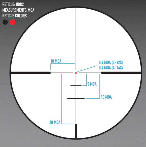 Sightmark - Core 2.0 HX 4-16x50 mm (Ret. HDR2 SFP)