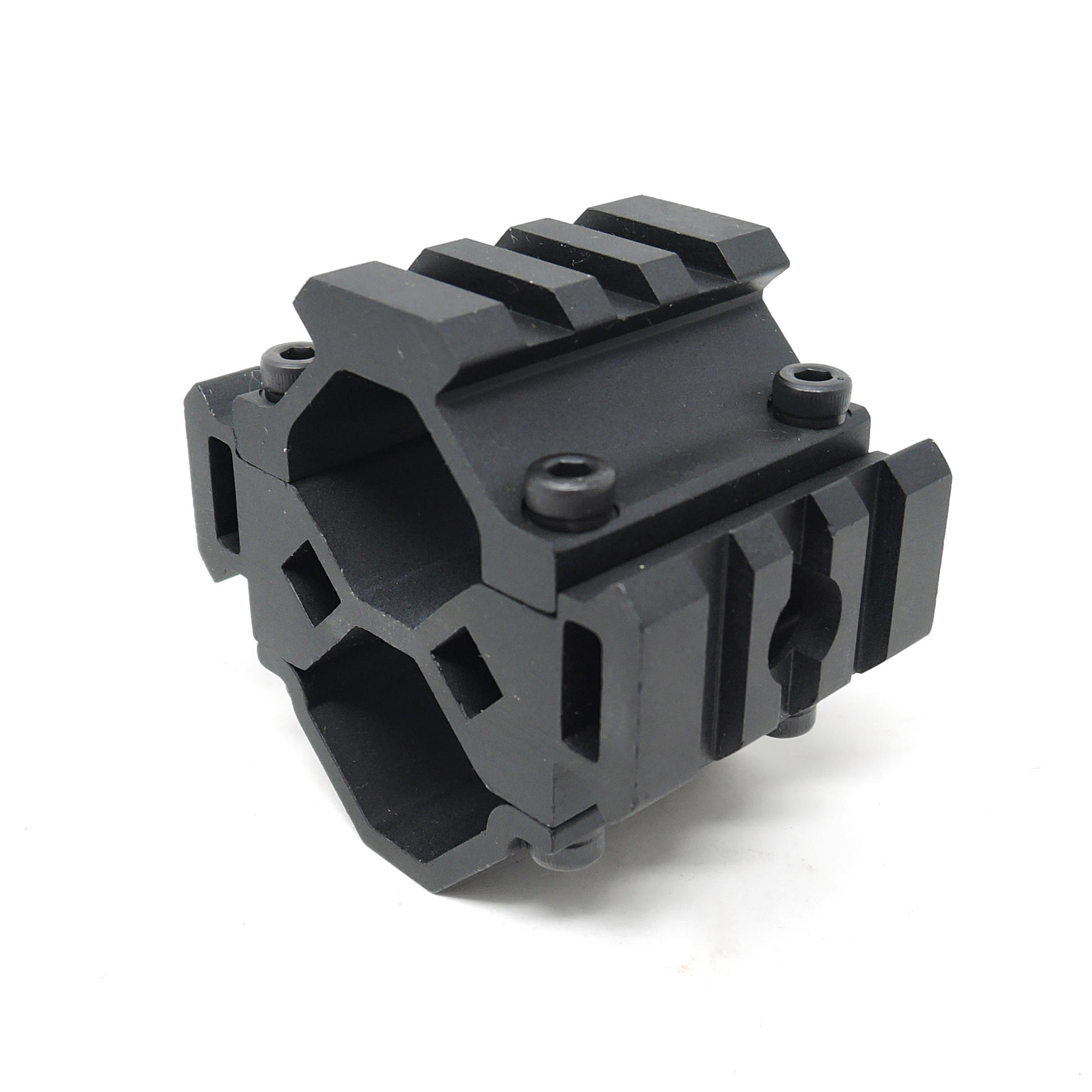 UTG - Universal Shotgun Tri-Rail Barrel Mount