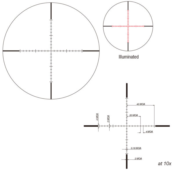 March 2,5-25x52 mm (Ret. MTR-3)