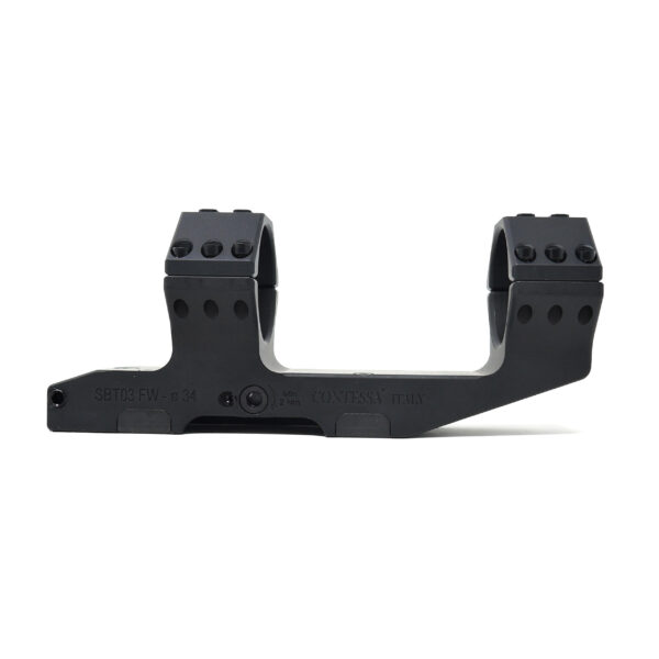 Contessa - Attacco Simple Black Tactical QR Cantilever (∅ 34 mm - SBT03FW)