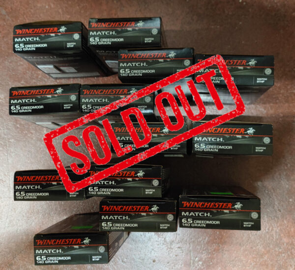 CARTUCCE WINCHESTER MATCH CAL. 6.5 CREED 140GR