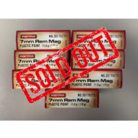 CARTUCCE NORMA PLASTIC POINT CAL. 7MM REM MAG 170GR