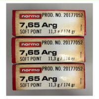 CARTUCCE NORMA SOFTPOINT CAL. 7,65 ARG 174GR