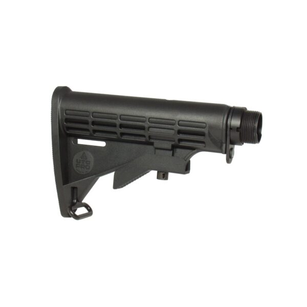 UTG Pro Calcio U6 Mil-Spec Regolabile per AR15/M4 (Nero)