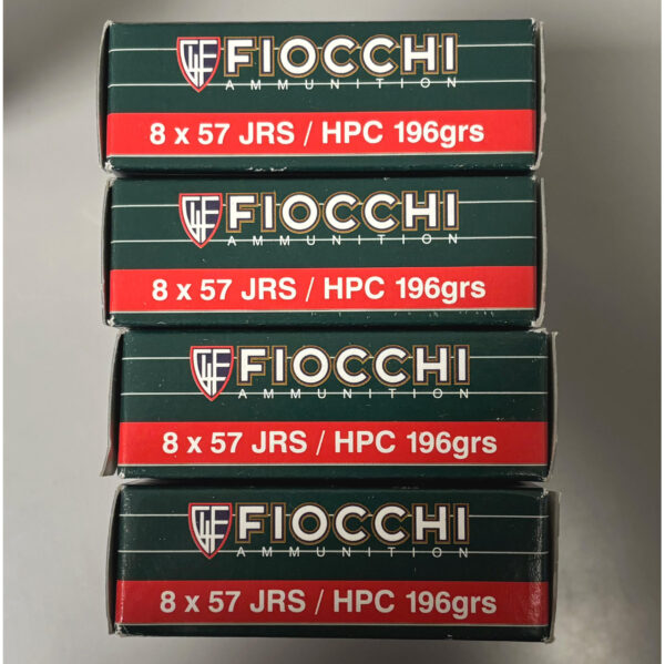 CARTUCCE FIOCCHI HPC CAL. 8X57 JRS 196GR