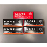 CARTUCCE GECO TAILMANTEL SOFTPOINT CAL. 9,3X74 R 255GR