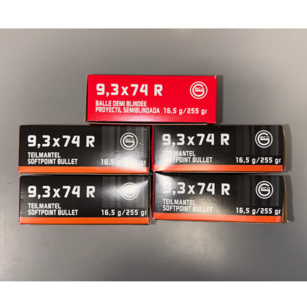 CARTUCCE GECO TAILMANTEL SOFTPOINT CAL. 9,3X74 R 255GR