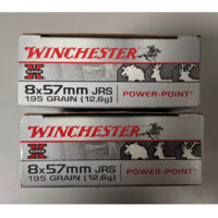 CARTUCCE WINCHESTER POWER-POINT CAL. 8X57 JRS 195GR