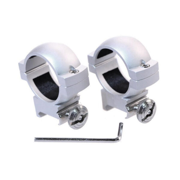 Tasco Ring Mounts - Anelli 30 mm Alti Base Weaver
