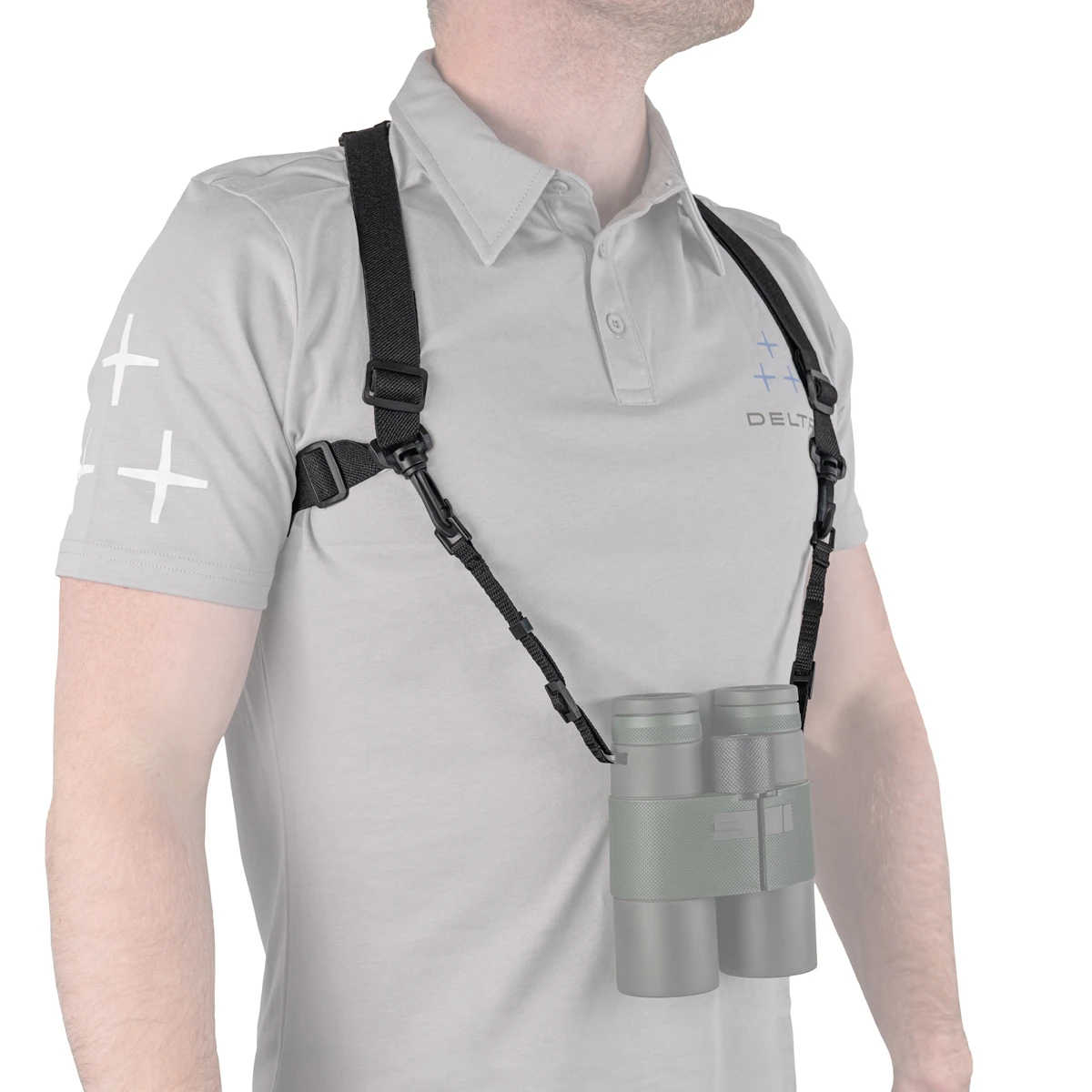 Delta - Imbracatura binoculare nera