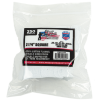 Pro Shot - Pezzuole Pulizia in Cotone per Cal. .38 - 10 mm (250 pz)