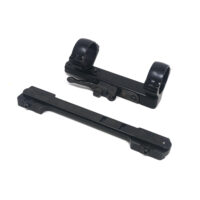 Contessa - Slitta per Sako 85 M + Attacco Monopezzo Simple Black con Anelli 30 mm