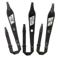 Riserva - Tracolla Carabina in pelle con effetto Carbonio