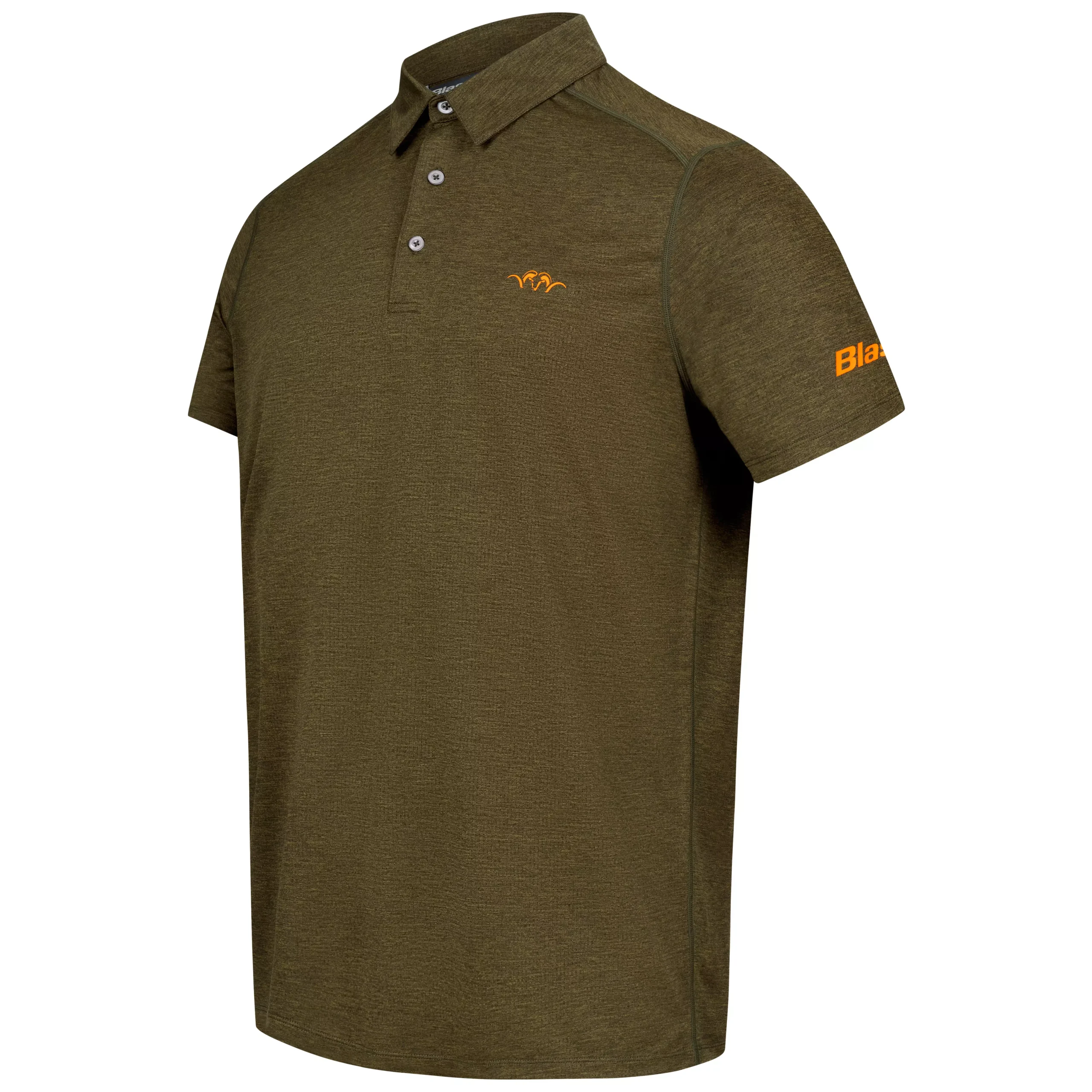BLASER Men's Competition Polo Shirt 23 (Dark Olive - Uomo) - immagine 3