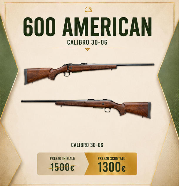 CZ 600 American - Cal. 30-06