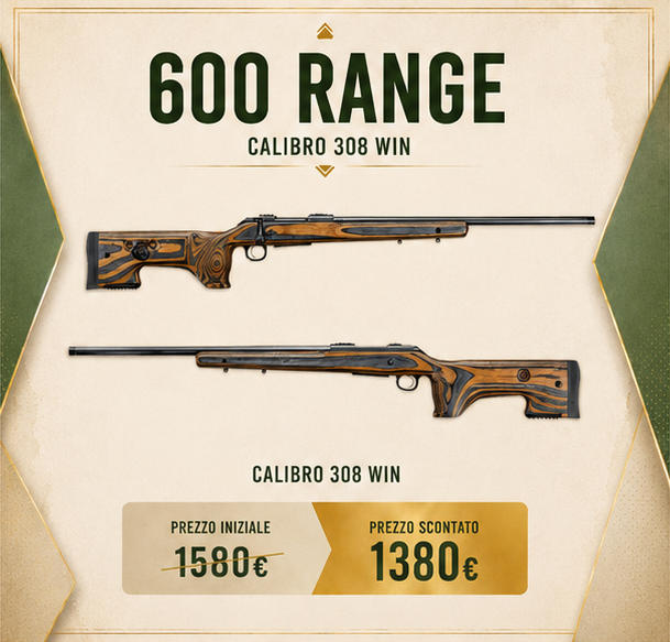 CZ 600 Range - Cal. 308 Win
