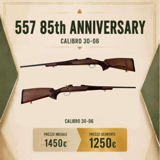 CZ 557 85th Anniversary - Cal. 30-06