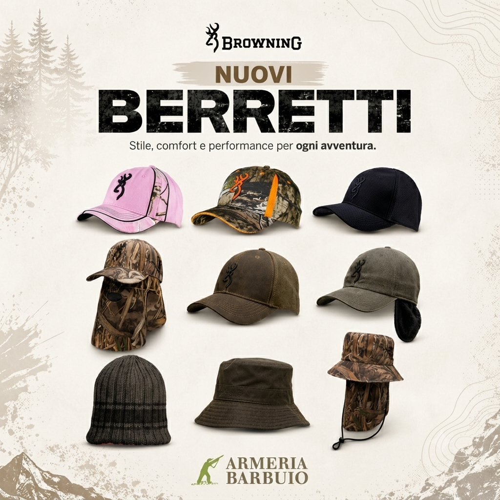 Berretti Browning Armeria Barbuio