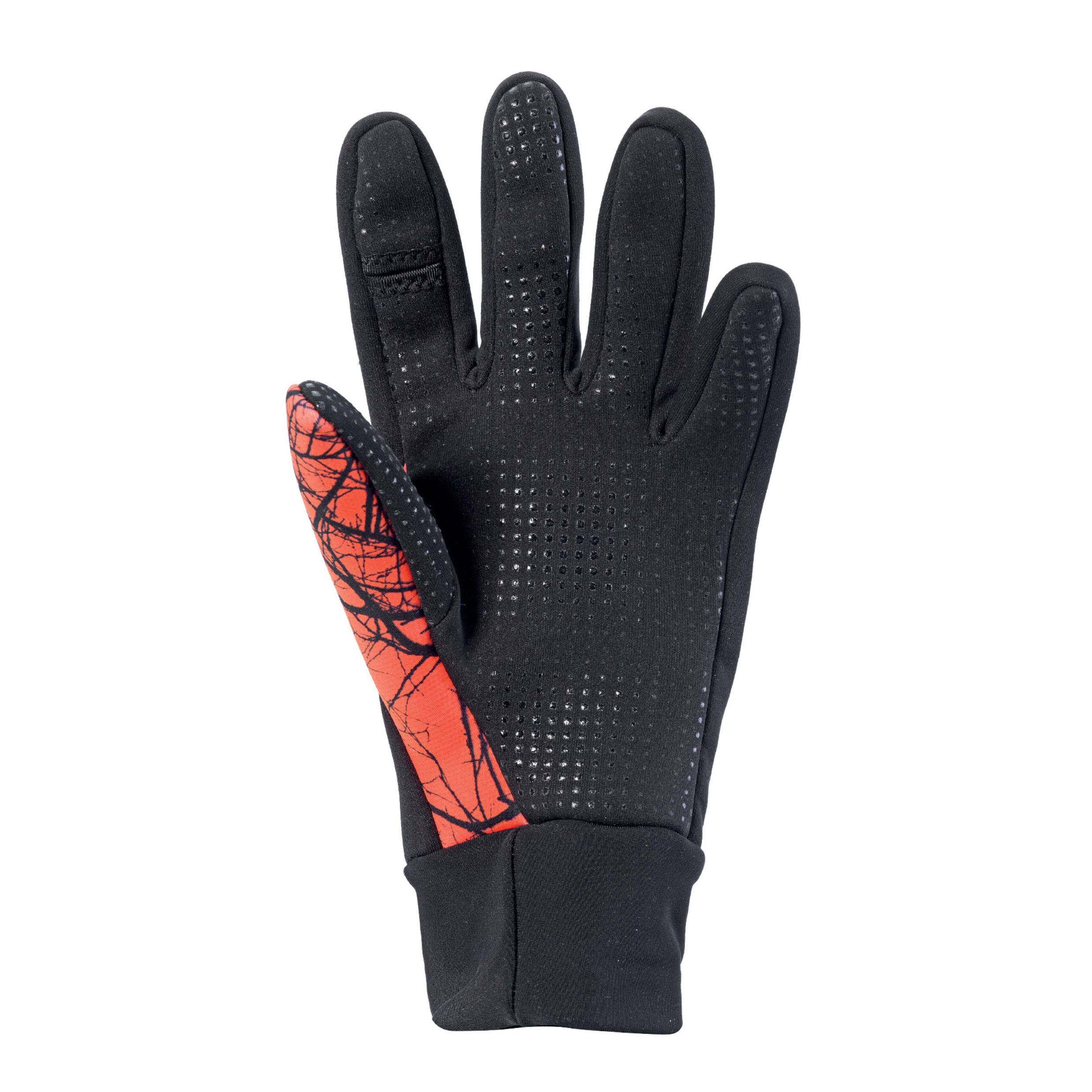Riserva Guanti da tiro invernale taglio indice dx e sx (Arancio - Rami) R2367 - immagine 2