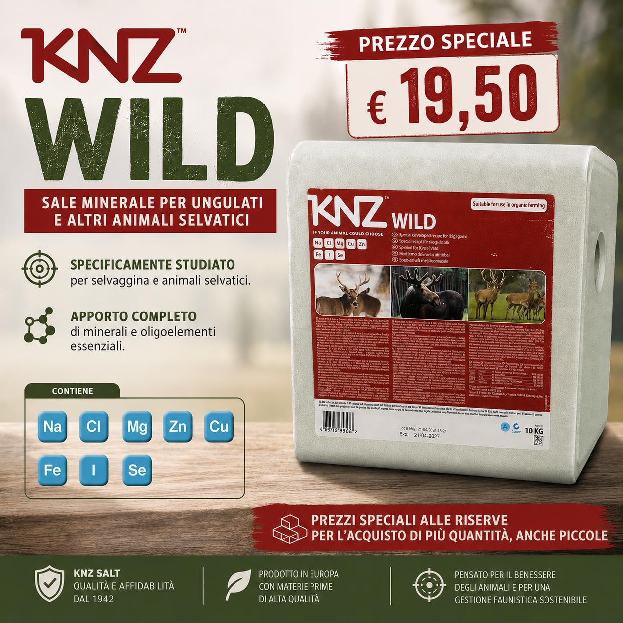 sale knz wild