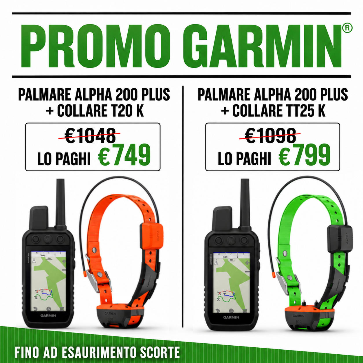Promozioni Garmin Armeria Barbuio