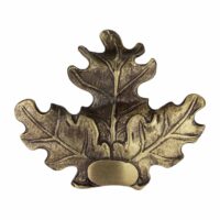 Eurohunt - Decorazione trofei foglie di quercia (bronzo)